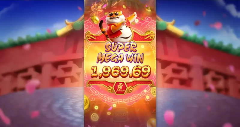 Fortune Tiger — Big Win com o tigre dourado no slot da PG Soft